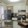 Kitchen with white cabinets